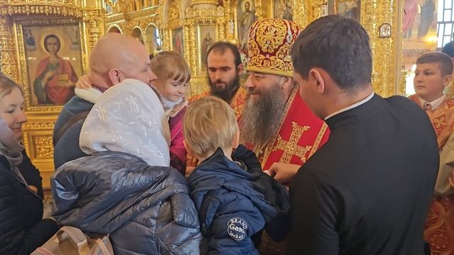 День Ангела Митрополита Лонгина 29.10.23 смотреть онлайн