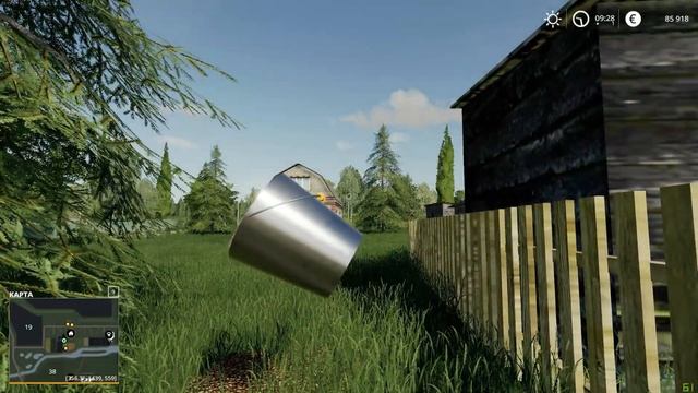 Farming Simulator 19/// Збираєм картошку руками у ведро смотреть онлайн