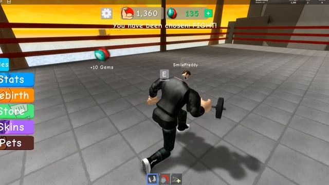 Я СТАЛ НАСТОЯЩИМ КАЧКОМ СИЛАЧОМ - Симулятор КАЧКА В РОБЛОКС ROBLOX weight lifting simulator 3 смотреть онлайн