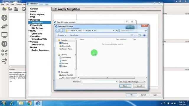 GNS3 V1.5.3 2017 Installation & Configuration смотреть онлайн