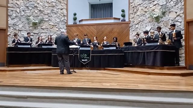 Handbells - "When the Saints Go Marchin in" Arr. by Michael Helman. смотреть онлайн