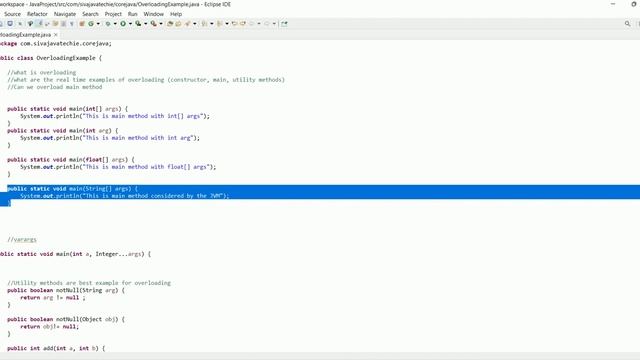Overloading in Java - tricky interview Q&A смотреть онлайн