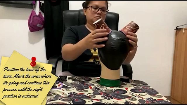 DIY PROJECT : HOW TO MAKE MALEFICENT HORNS FROM SCRATCH I DIY TUTORIAL | theeatonsquad смотреть онлайн