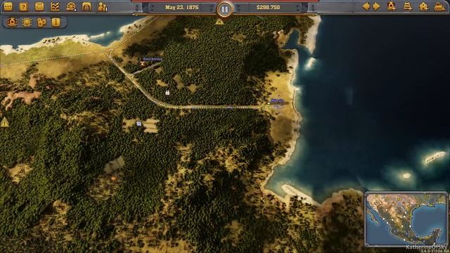 Railway Empire Ep 5: MATERIALS DISTRIBUTION - Mexico DLC!, Let's Play, Gameplay смотреть онлайн