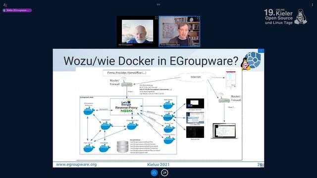 Kielux 2021 - Docker für EGroupware смотреть онлайн
