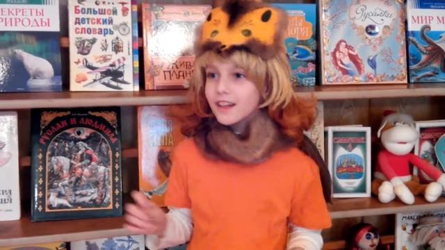 Страна читающая - Бриленко Мария читает басню "Ворона и лисица" И.А.Крылова смотреть онлайн