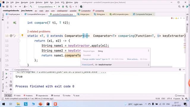 Java-8 Comparator || Part - 3 смотреть онлайн
