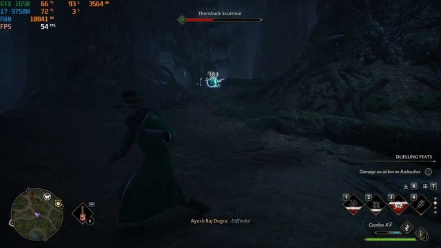 Hogwarts Legacy | GTX 1650 | i7 9750H смотреть онлайн