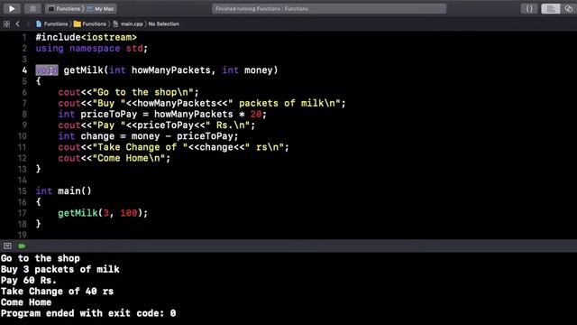 Function in C/C++ Programming Language | in Hindi смотреть онлайн