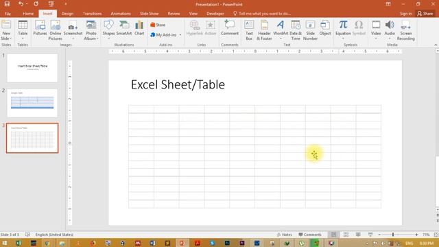 PP006-Insert Excel Sheet Table In PowerPoint || Microsoft Power point 2016 in Hindi || Urdu смотреть онлайн