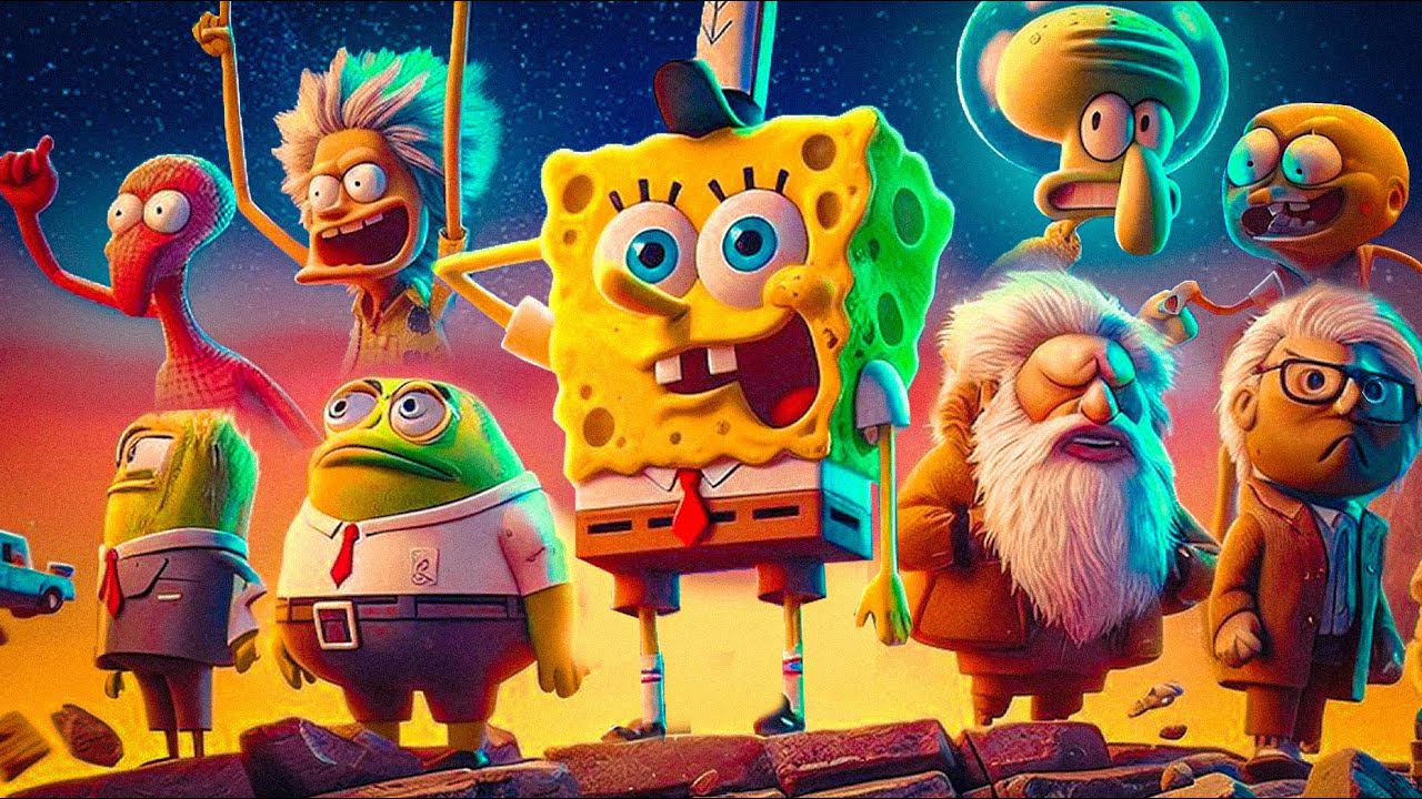 Спидран по сериям Губки Боба (Сборник) смотреть онлайн