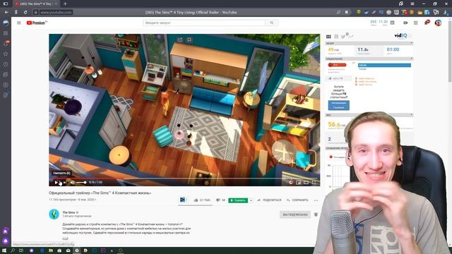 THE SIMS 4 : КОМПАКТНАЯ ЖИЗНЬ - РЕАКЦИЯ, ОБЗОР КАТАЛОГА! смотреть онлайн