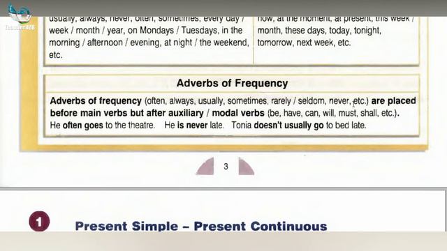#1 Present simple | Present Continuous #ingliztili смотреть онлайн