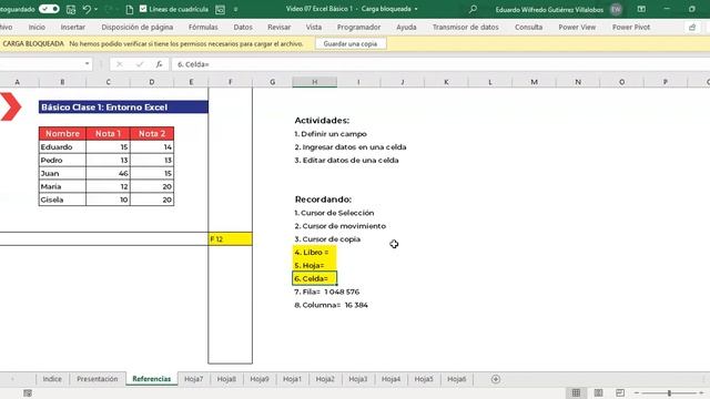 Excel Básico 1 смотреть онлайн