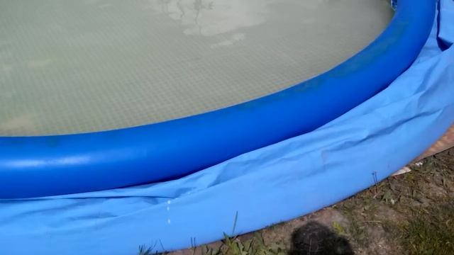 Надувной бассейн Intex Easy Set Pool (какую воду набирать) смотреть онлайн