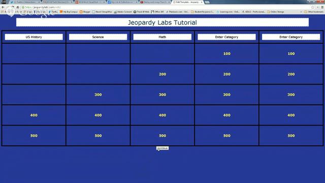 JeopardyLabs.com Tutorial смотреть онлайн