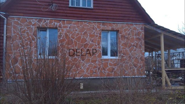 Гибкий камень и гибкая плитка Delap фото проектов смотреть онлайн