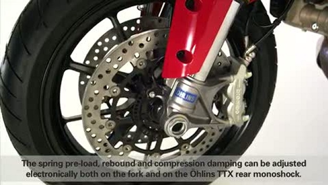 Ducati Multistrada 1200 - электронная подвеска