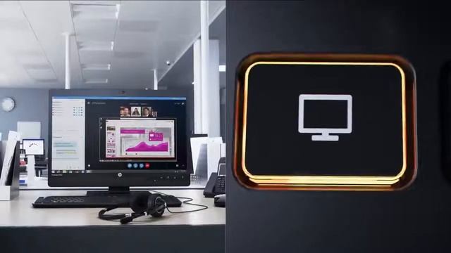 HP ProDisplay P222c Monitor | Video Conferencing Monitor смотреть онлайн