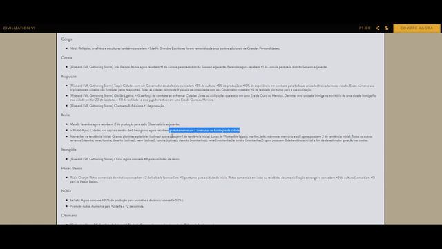 Civilization 6 - Atualização Abril/21 - Civ VI - Breve introdução do último patch смотреть онлайн