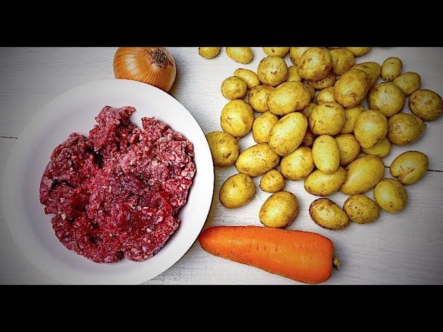 Беру ФАРШ, МОЛОДОЙ КАРТОФЕЛЬ и Готовлю в Одной Сковороде! Вкусный ужин для Всей СЕМЬИ смотреть онлайн