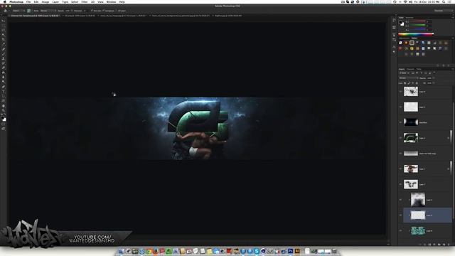 Speed Art: 'Optic YouTube Banner + PSD' (Photoshop CS6) смотреть онлайн