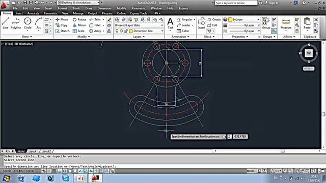 เขียนแบบเครื่องกล autocad 2012 2.1 смотреть онлайн