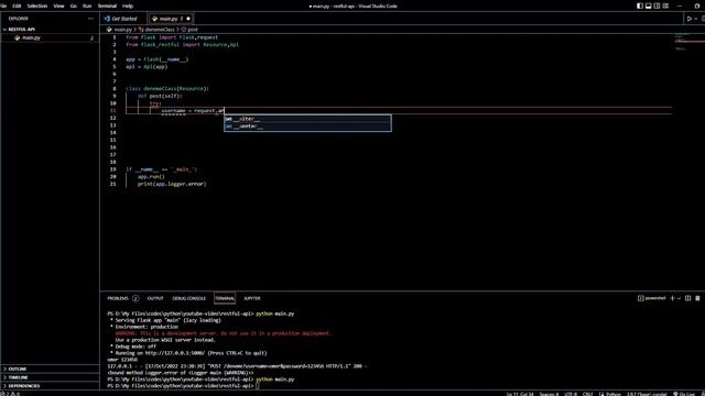 PYTHON-FLASK & POSTMAN İLE RESTFUL API YAPIMI смотреть онлайн