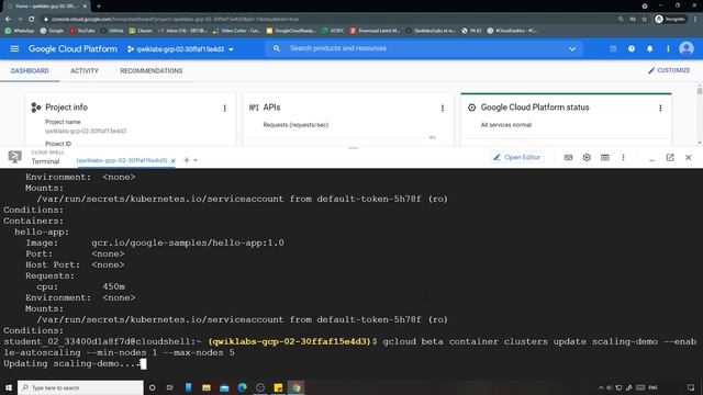 Understanding and Combining GKE Autoscaling Strategies | Qwiklabs [GSP768] смотреть онлайн