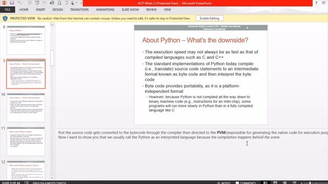 Downsides of Python Language | Python for Beginners | Lecture #2 смотреть онлайн