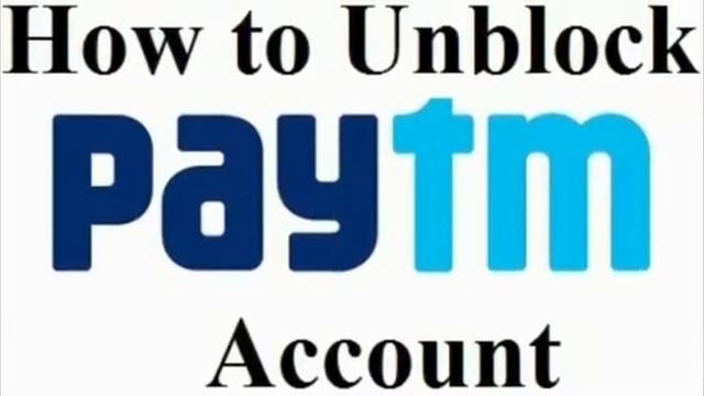 How to unblock paytm merchant account смотреть онлайн