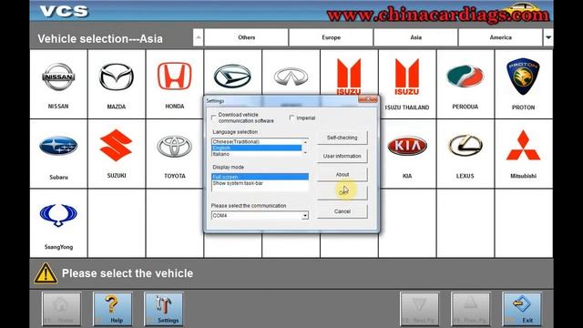 How to install VCS 1.5 Vehicle Communication Scanner смотреть онлайн