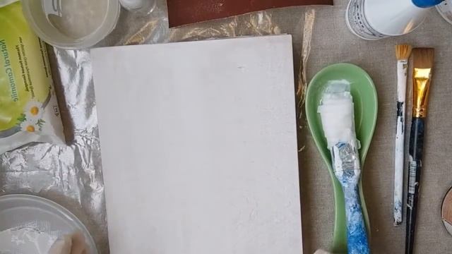 МК "Вдохновляющие досочки". Часть 1, грунтуем заготовки. смотреть онлайн