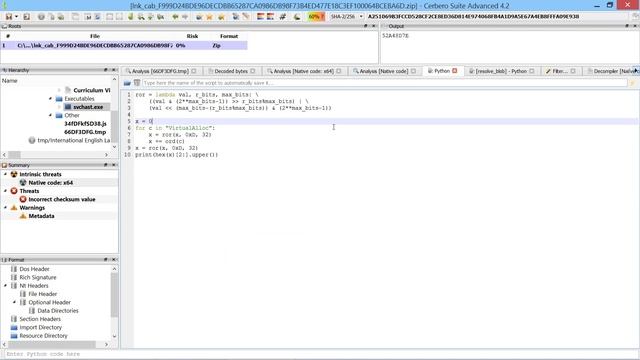 In-Depth Malicious Windows Link with Embedded Microsoft Cabinet 7-Minute Analysis смотреть онлайн