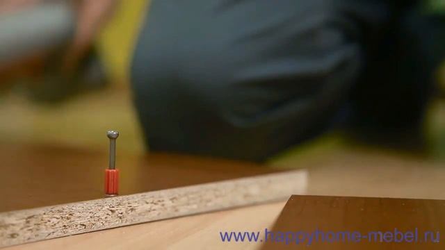 Установка эксцентриковых стяжек. Видеоинструкция смотреть онлайн