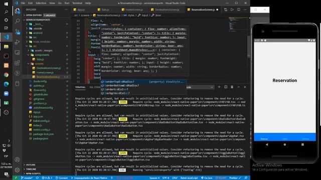 React Native - A simple React Native App using React Navigation Material Bottom Tabs смотреть онлайн