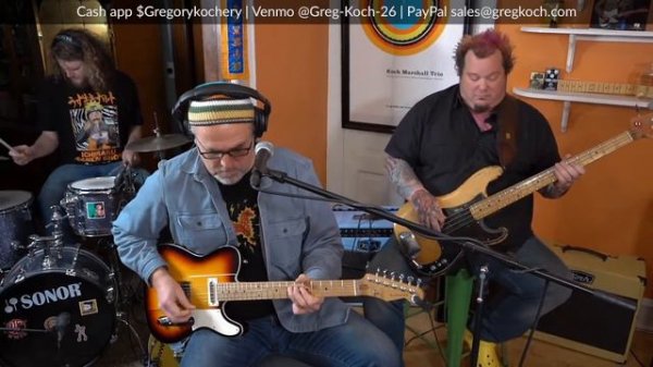 Greg Koch Trio! | 1-2-2022 | Live Music