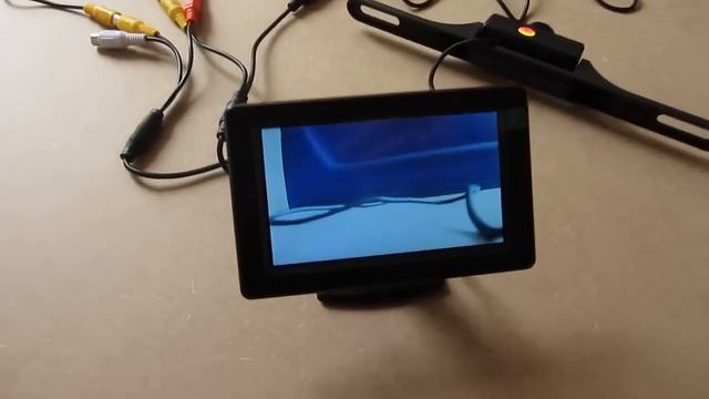 Car Rear View Camera LCD Monitor 4.3 inch смотреть онлайн