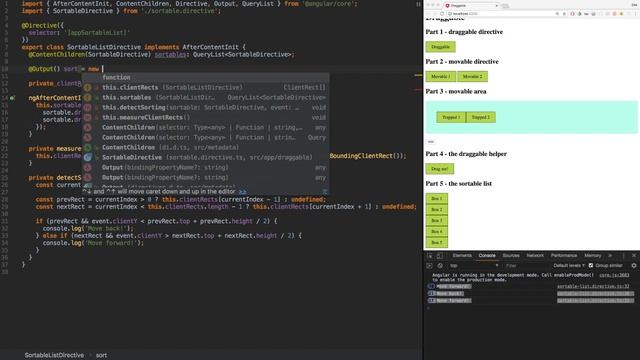 Drag/drop in Angular 5+ - part 5 of 6 - sortable list смотреть онлайн