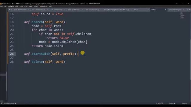 Trie Data Structure смотреть онлайн