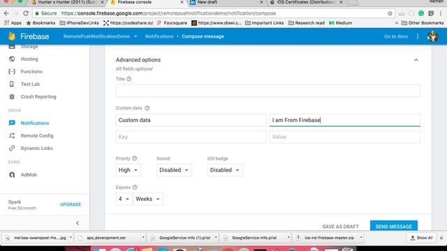 Push Notification Using Firebase смотреть онлайн