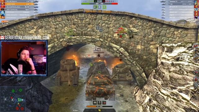 WoT Blitz - Бой ЧИСТО ПОРЖАТЬ ● Танкист застрял в лифте и ЗАТАЩИЛ- World of Tanks Blitz (WoTB) смотреть онлайн