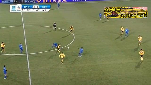 Aris vs. Kavala 1-0 (Superleague - 2010/2011) смотреть онлайн