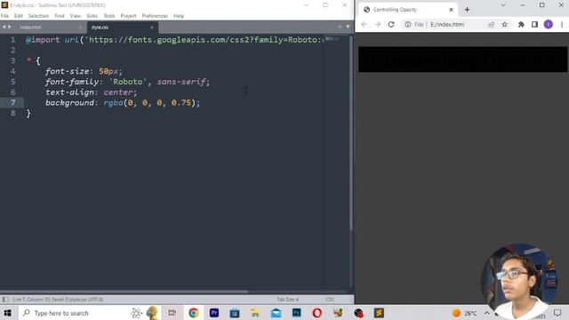 CSS Tutorial For Beginners In Urdu / Hindi 46 - Controlling Opacity смотреть онлайн