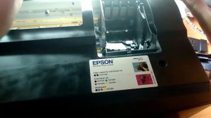 Epson tx219 Снятие печатной головки