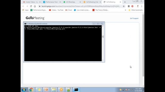 Jmeter Day 7 Recorded Video (Executing a test in a non GUI Mode ,How to stop test?) смотреть онлайн