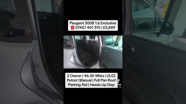 Peugeot 3008 1.6 THP Exclusive Euro 5 5dr - £5,889 смотреть онлайн