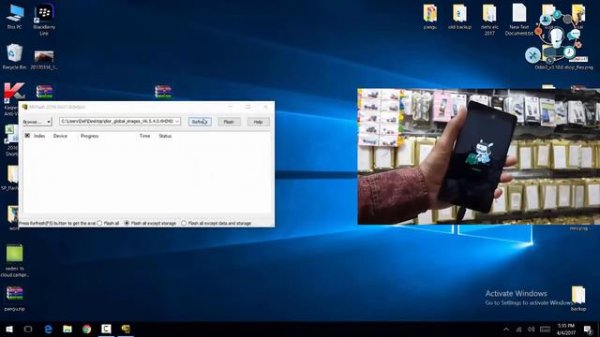 Connect to the network to activate device This device may be associated with existing mi account