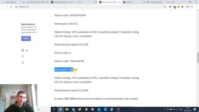 Razor Network - обзор проекта. Как участвовать в balancer аукционе? смотреть онлайн