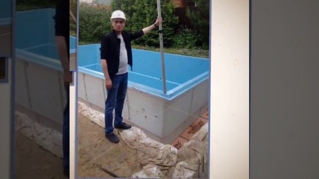 Этапы строительство композитного бассейна под ключ смотреть онлайн